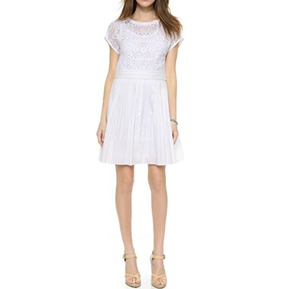 ✨MADEWELL Geo Lace Eyelet Dress - Picture 7 of 7